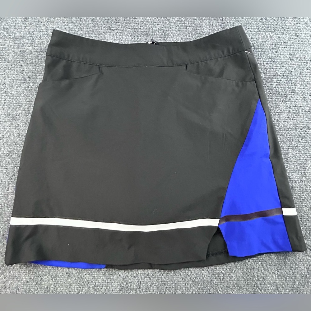 Slazenger Women’s Golf Skirt Skirt Size 2 Black Blue Colorblock